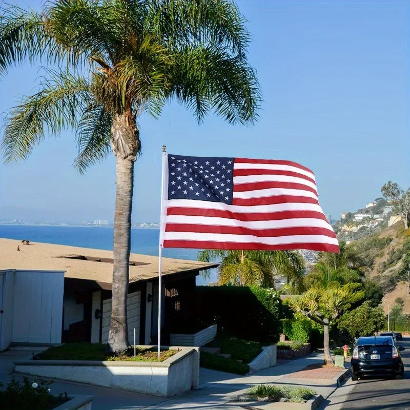 American Flag Heavy Duty Nylon - Embroidered Stars & Stripes